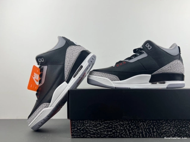 Boostmaster lin Black 3 Jordan Air DN3707-010 Cement 0804